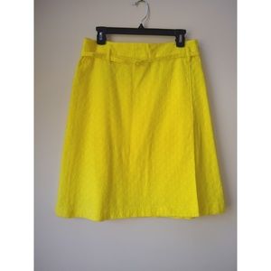 Express Design Studio Yellow Skirt.